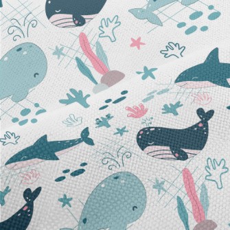 Funny Underwater World Performance Linen