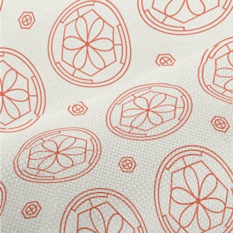 Hand Drawn Korean Pattern Performance Linen