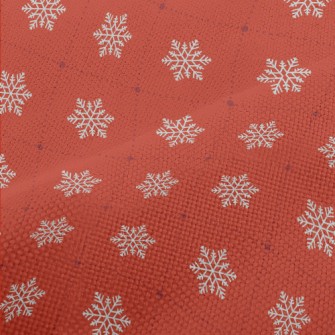 Winter Snowflakes Performance Linen