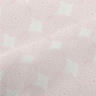 Pink Geometric Pattern Performance Linen