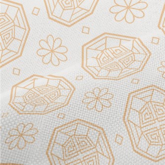 Korean Octagonal Pattern Performance Linen