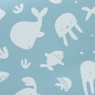 Smiley Underwater Creature Twill