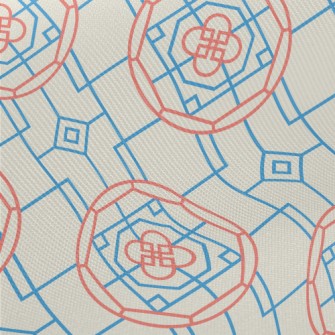 Korean Window Pattern Twill