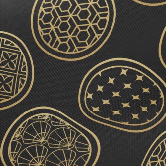Chinese Pattern Decoration Twill