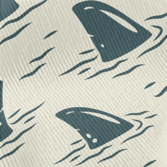 Cartoon Shark Fin Standard Corduroy