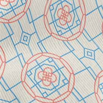 Korean Window Pattern Standard Corduroy