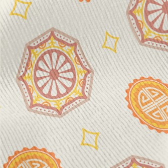 Traditional Asian Pattern Standard Corduroy