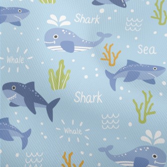 Cartoon Whale And Shark Dobby