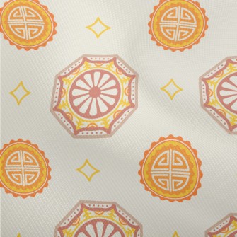 Traditional Asian Pattern Dobby