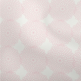 Pink Geometric Pattern Dobby