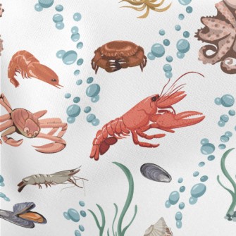 Realistic Underwater Animals Stretch Ponte
