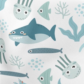 Big Eyed Underwater Animals Stretch Ponte