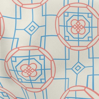 Korean Window Pattern Stretch Ponte