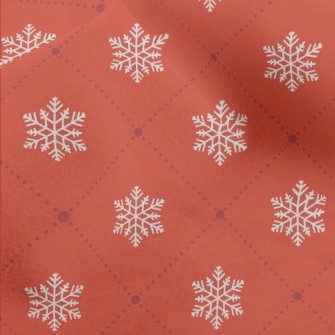 Winter Snowflakes Micro Fleece