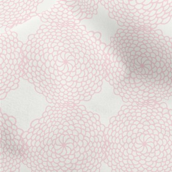 Pink Geometric Pattern Micro Fleece