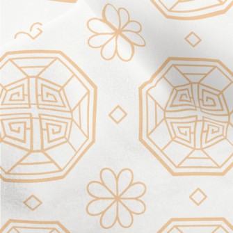 Korean Octagonal Pattern Micro Fleece