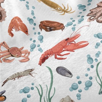 Realistic Underwater Animals Minky