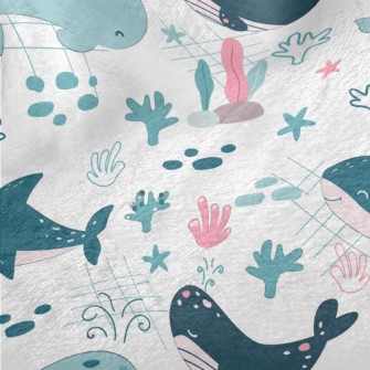 Funny Underwater World Minky