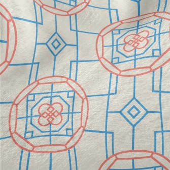 Korean Window Pattern Minky