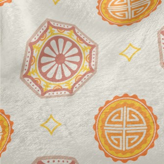 Traditional Asian Pattern Minky