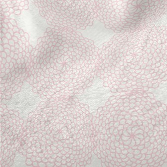 Pink Geometric Pattern Minky