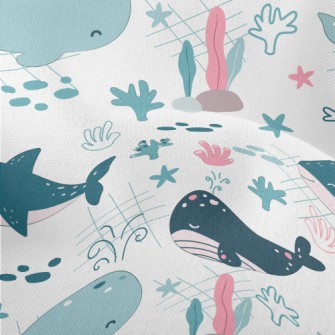 Funny Underwater World Lightweight Performance Linen