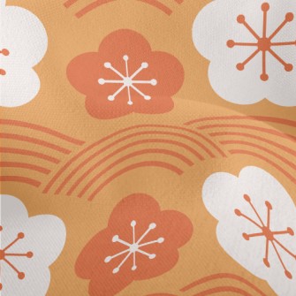 Japanese Traditional Cherry Bl Lightweight Performance Linen