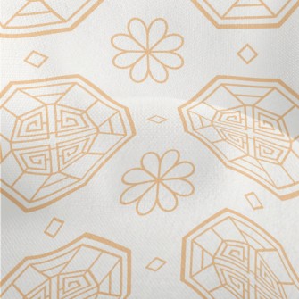 Korean Octagonal Pattern Lightweight Performance Linen