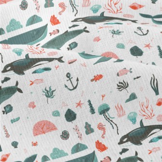 Hand Drawn Beautiful Ocean Modern Jersey