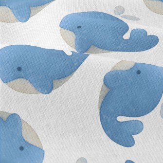 Cute Watercolor Whale Modern Jersey