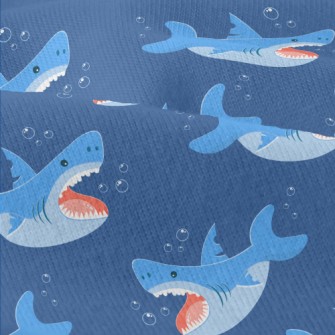 Fierce Cartoon Shark Modern Jersey