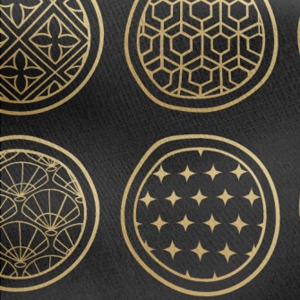 Chinese Pattern Decoration Jersey Backed Fleece