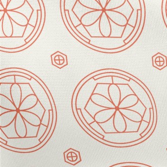 Hand Drawn Korean Pattern Pongee