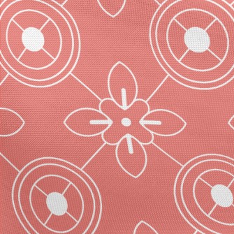 Modern Geometric Pattern Pongee