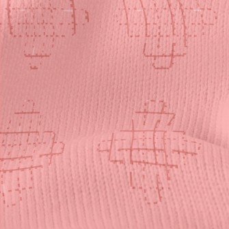 Abstract Geometric Pattern Stretch Jersey