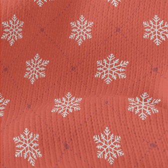 Winter Snowflakes Stretch Jersey
