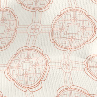 Korean Pattern Design Stretch Jersey