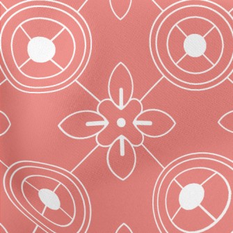 Modern Geometric Pattern Lightweight Cotton Poplin