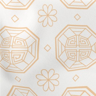 Korean Octagonal Pattern Lightweight Cotton Poplin
