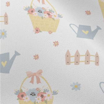 Enjoy Gardening Life Chiffon