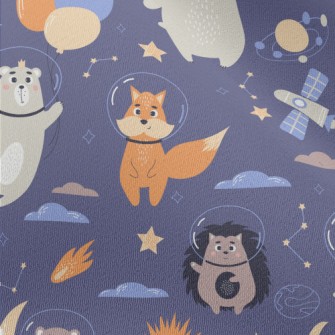 Animals Floating In Space Chiffon