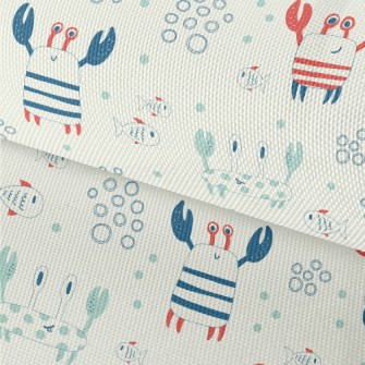 Children's Simple Crab Fis Waterproof Oxford