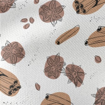 Cinnamon And Anise Graphics Waterproof Canvas