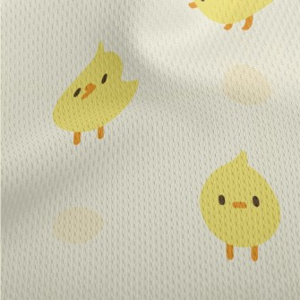 Cute Little Chicken Athletic Mesh Flat Back