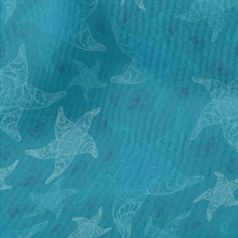 Detailed Pattern Of Starfish A Terry