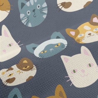 Cute Cats With Different Expre Performance Linen