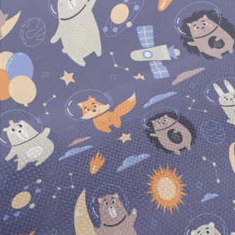 Animals Floating In Space Performance Linen