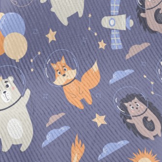 Animals Floating In Space Standard Corduroy