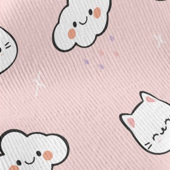 Cute Clouds And Cats Standard Corduroy