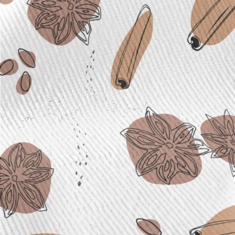 Cinnamon And Anise Graphics Standard Corduroy